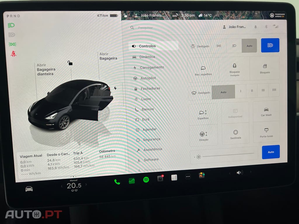 Tesla Model 3 Long Range Tração Traseira