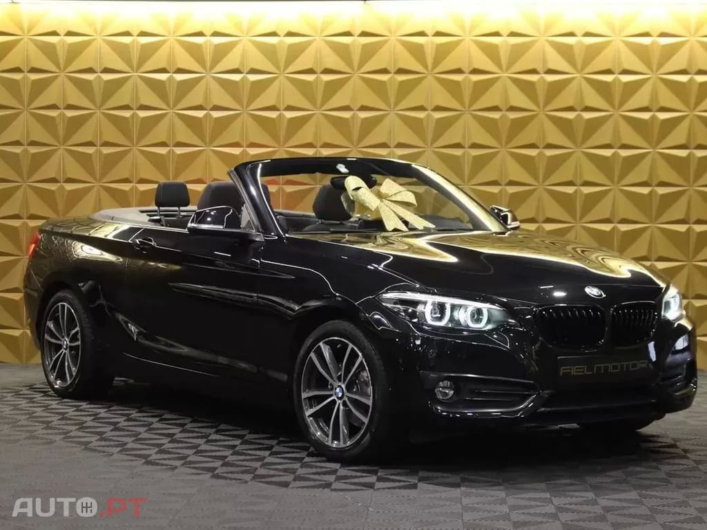 BMW 218 d Cabrio Line Sport Auto