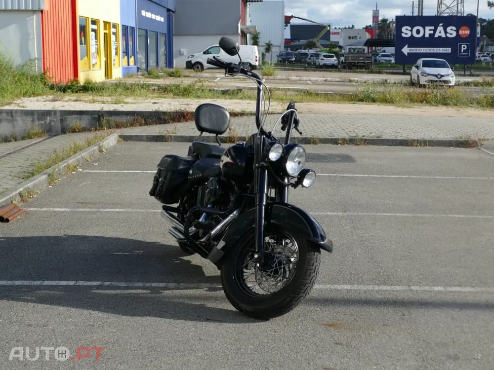 Harley Davidson FLST Soft Tail c/ injeção c/ radiador óleo
