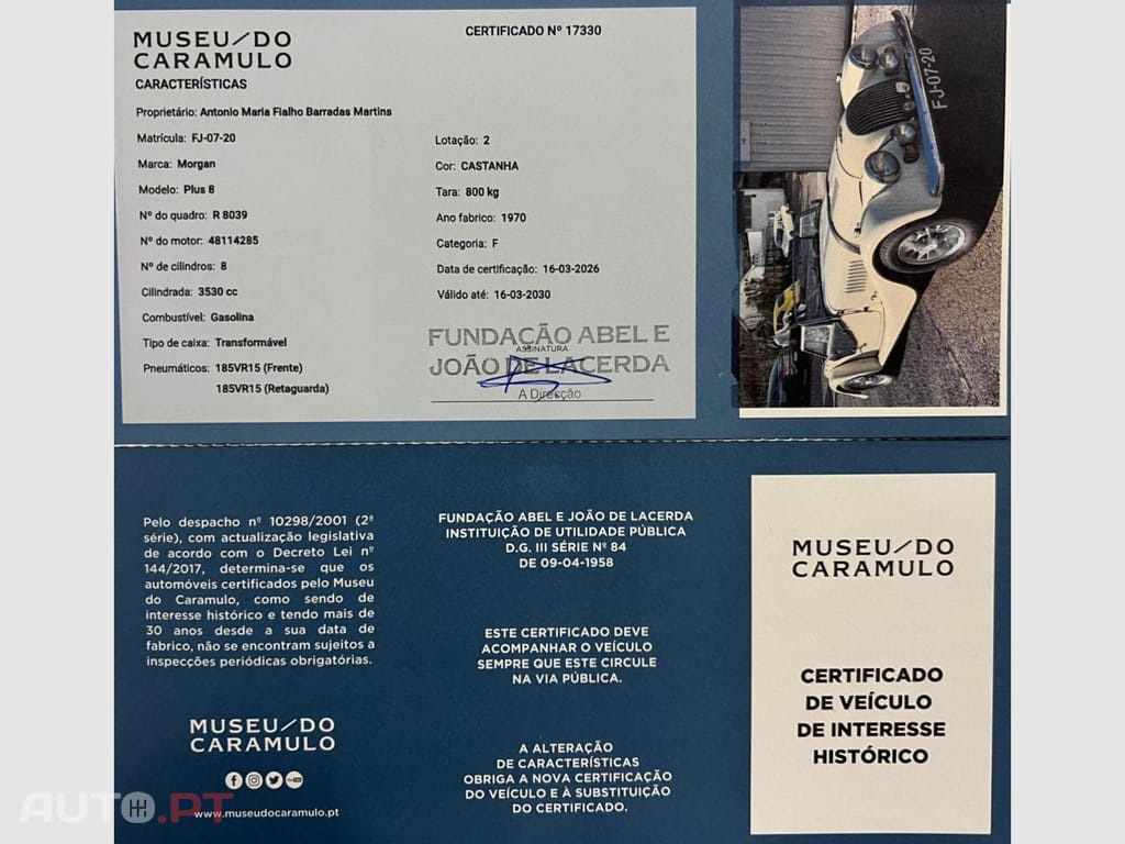 Morgan Plus 8 Morgan