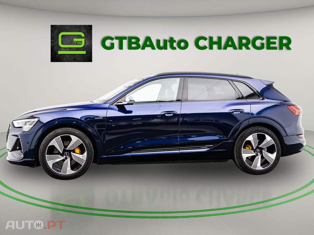 Audi E-Tron 55 S LINE BLACK I.V.A DEDUTIVEL 