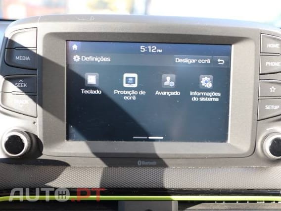 Hyundai Kauai 1.0 T-GDi Pele/Tecido Lima