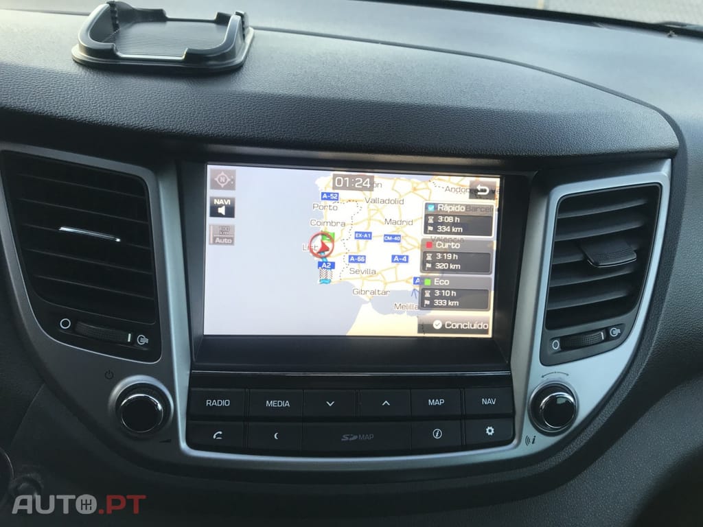 Hyundai Tucson blue 1.7 CRDi 2WD DCT Premium
