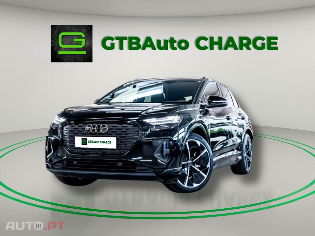 Audi Q4 E-Tron I.V.A DEDUTIVEL 55 S LINE BLACK