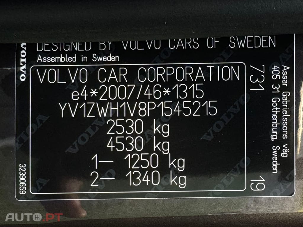 Volvo V60 2.0 T6 AWD TE Plus Bright