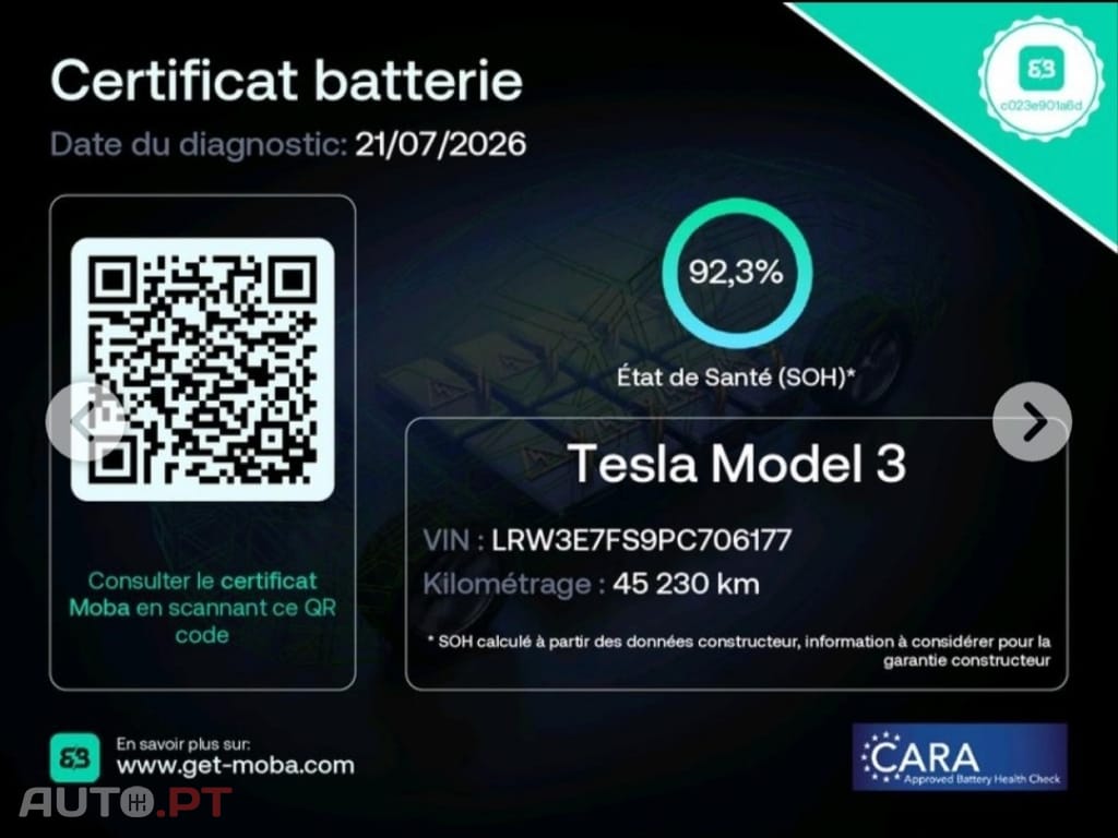 Tesla Model 3 Tração Traseira — fotografia 2