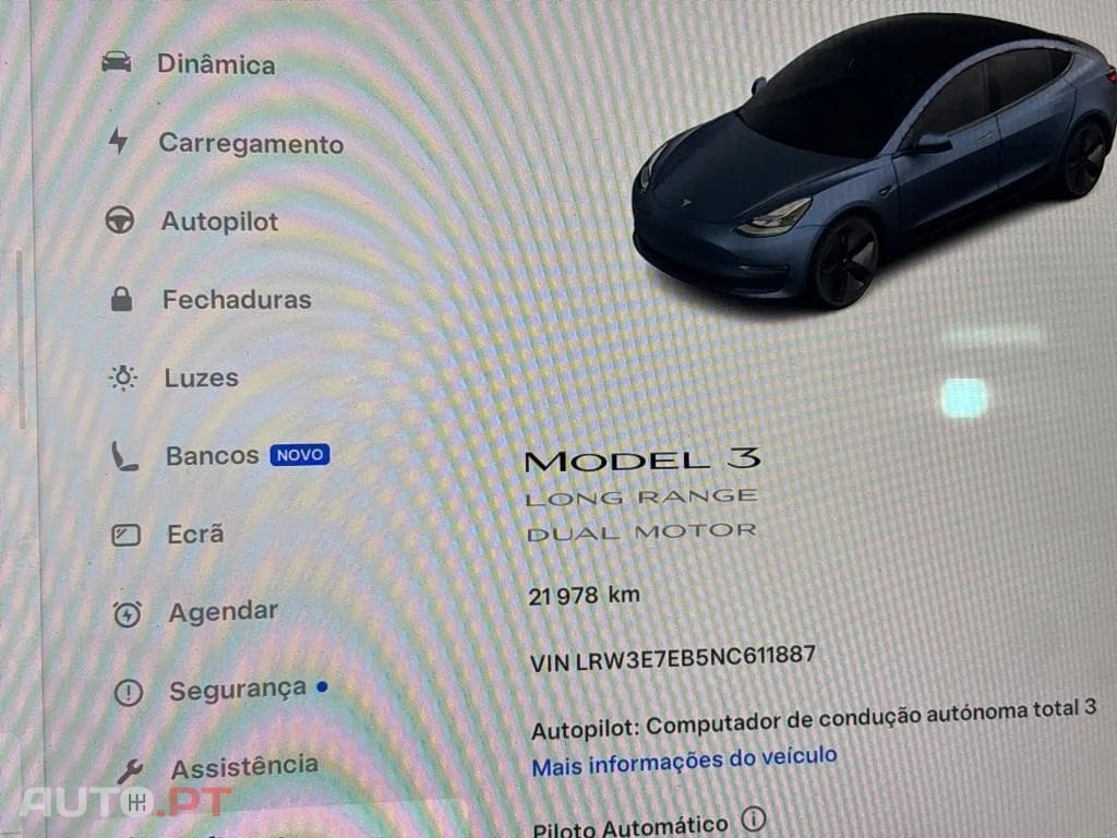 Tesla Model 3 Long Range Tração Integral