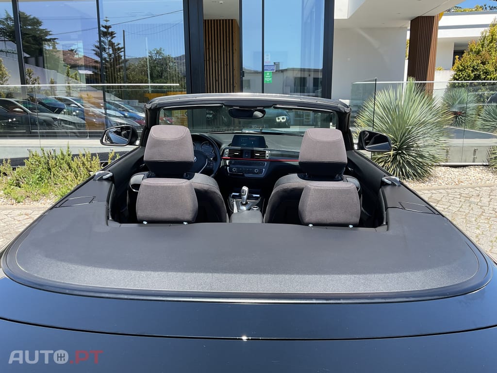 BMW 218 d Cabrio Pack M Auto