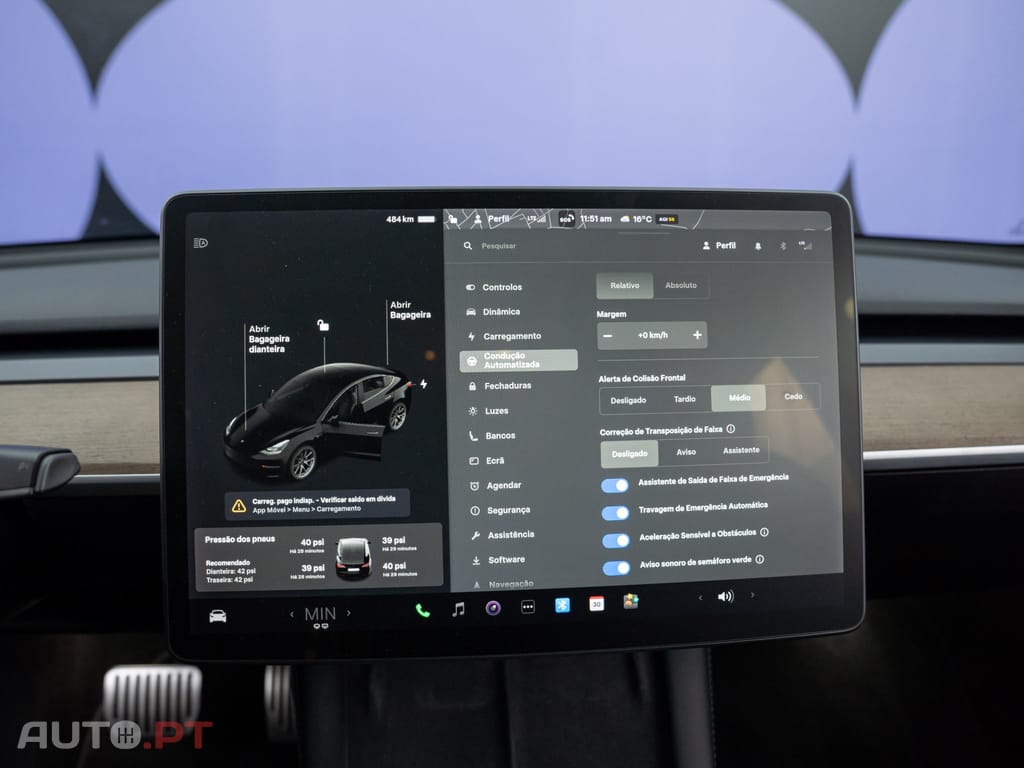 Tesla Model 3 Long Range Tração Integral