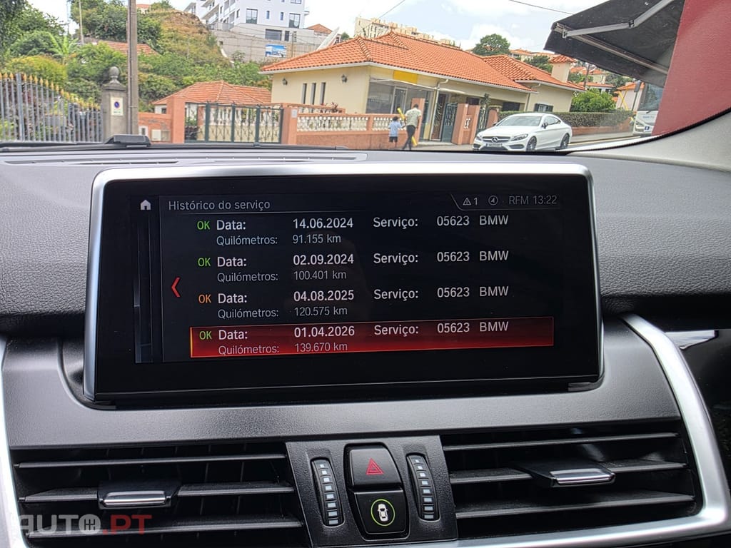 BMW 216 d 7L Line Sport