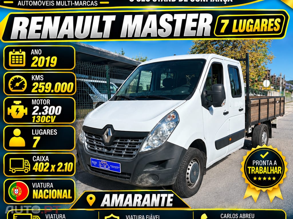 Renault Master 2.3DCI  7 Lugares