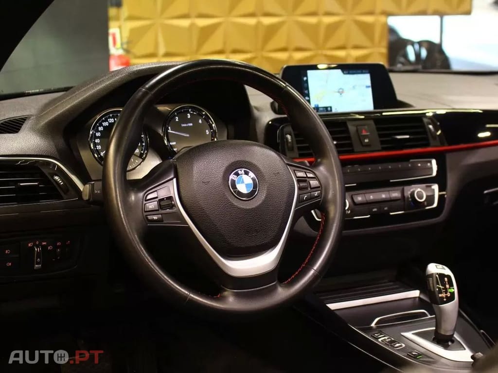 BMW 218 d Cabrio Line Sport Auto