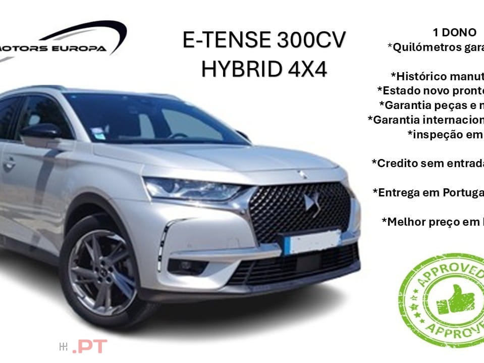 DS DS7 Crossback E-TENSE 300CV EAT8 4X4 INSPIRATION BASTILLE