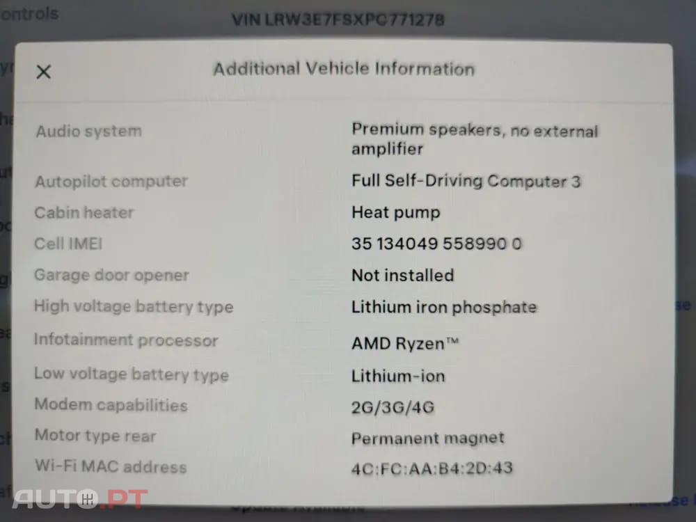 Tesla Model 3 Tração Traseira Premium