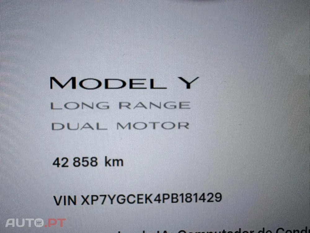 Tesla Model Y Long Range Tração Integral