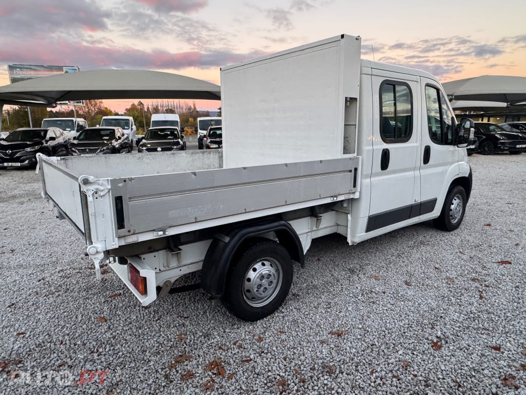 Fiat Ducato 2.2 M-Jet Cab. Dupla 6LUG Basculante