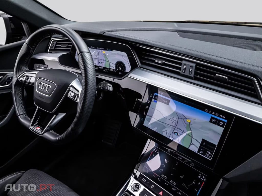 Audi E-Tron I.V.A DEDUTIVEL 55 Q S LINE ALL-BLACK