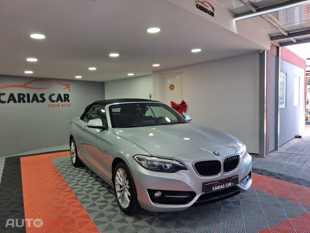 BMW 218 d Cabrio Line Sport
