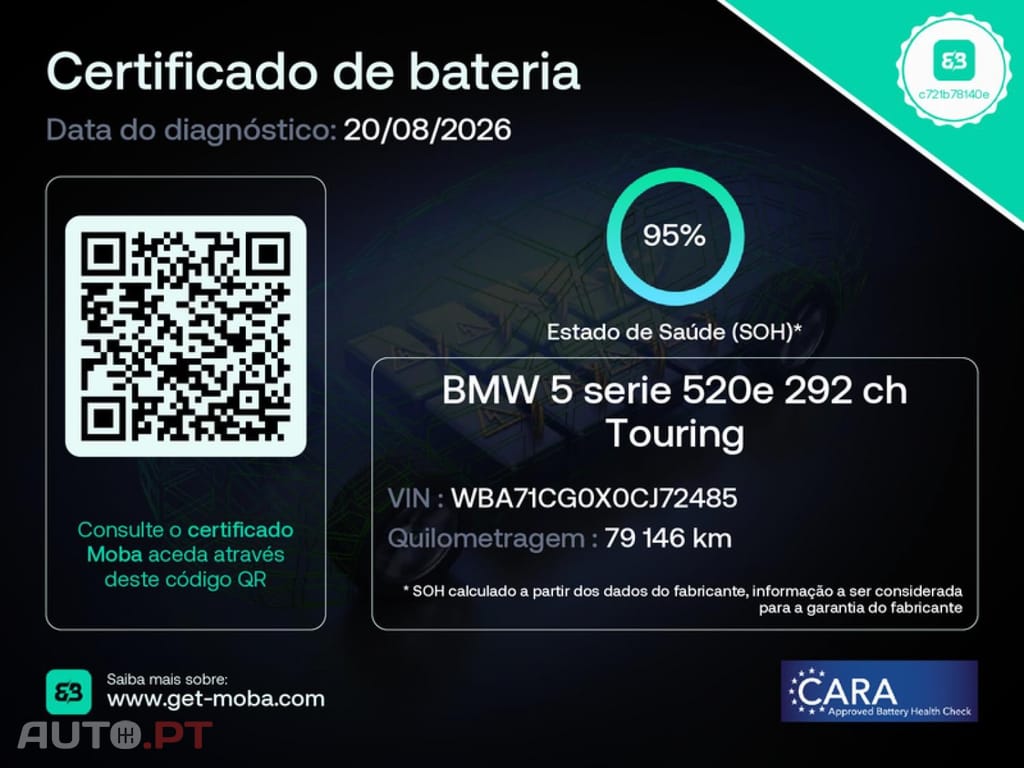 BMW 520 e Pack M