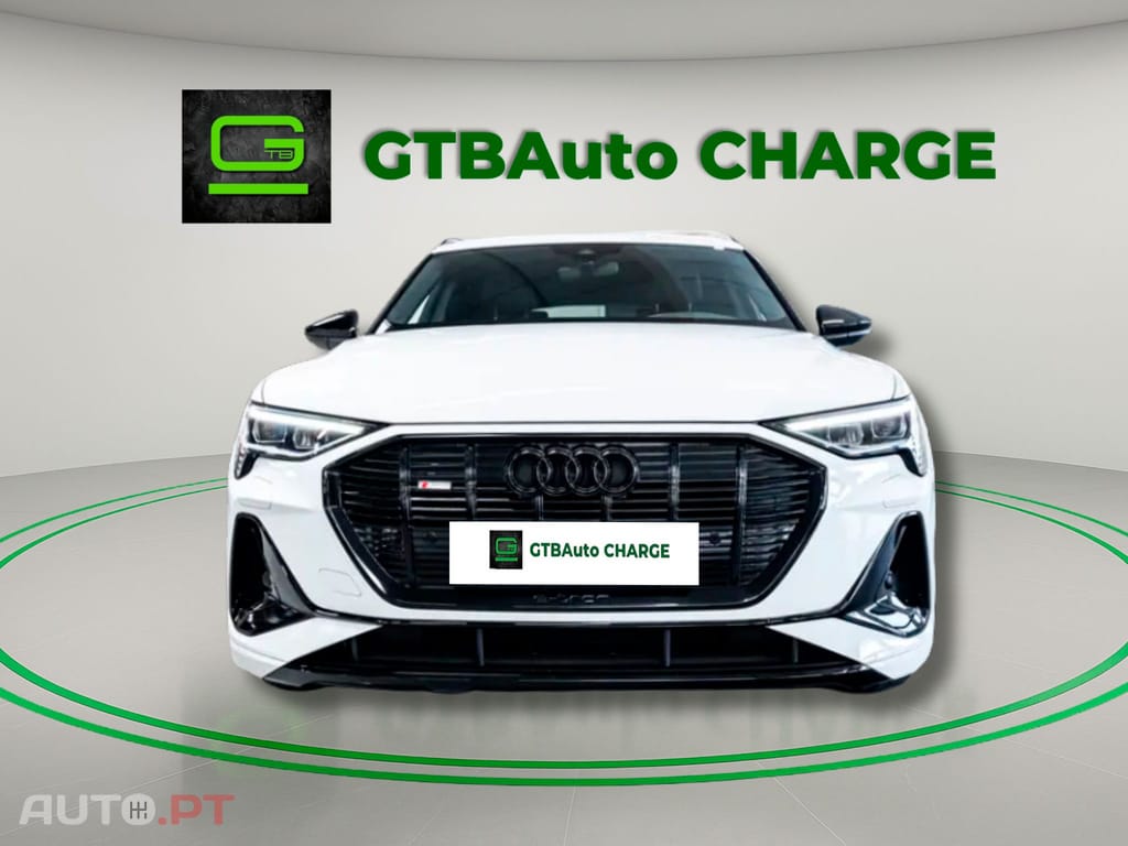 Audi E-Tron I.V.A DEDUTIVEL 55 S LINE BLACK 