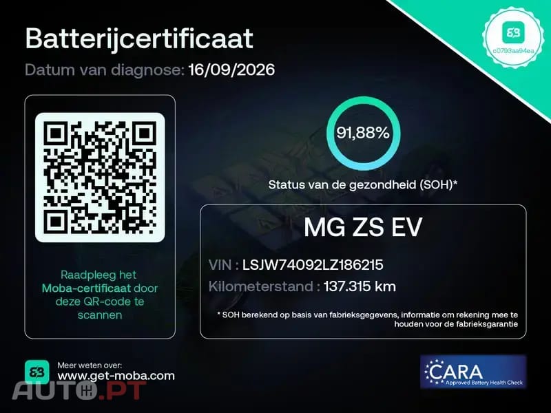 MG ZS EV 44.5 kWh Luxury