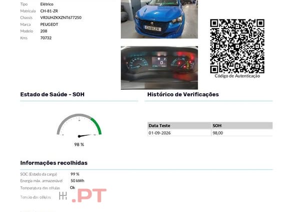 Peugeot e-208 50 kWh Active Pack — fotografia 6