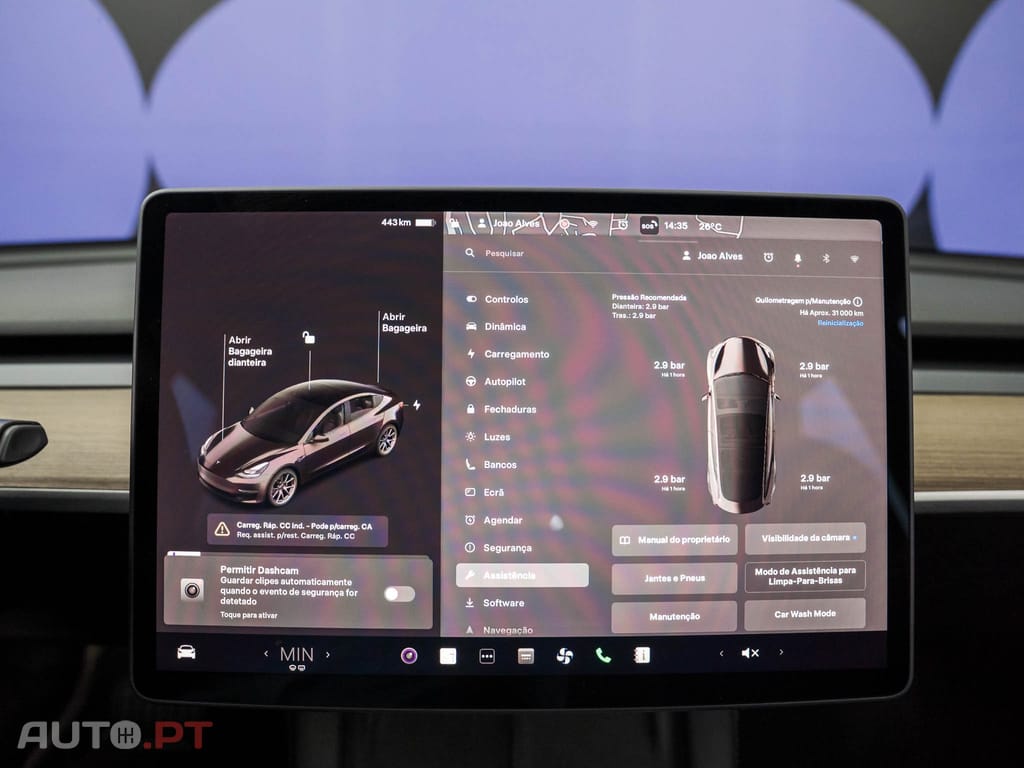 Tesla Model 3 Long Range Tração Integral
