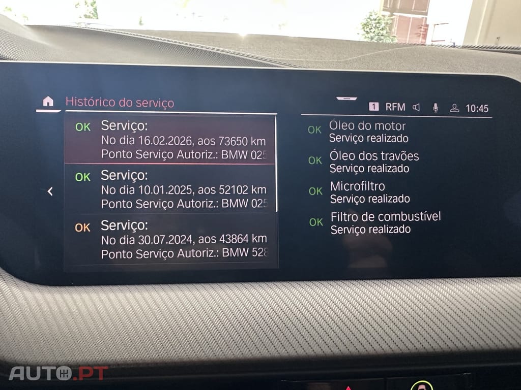 BMW 116 d Pack Desportivo M Auto
