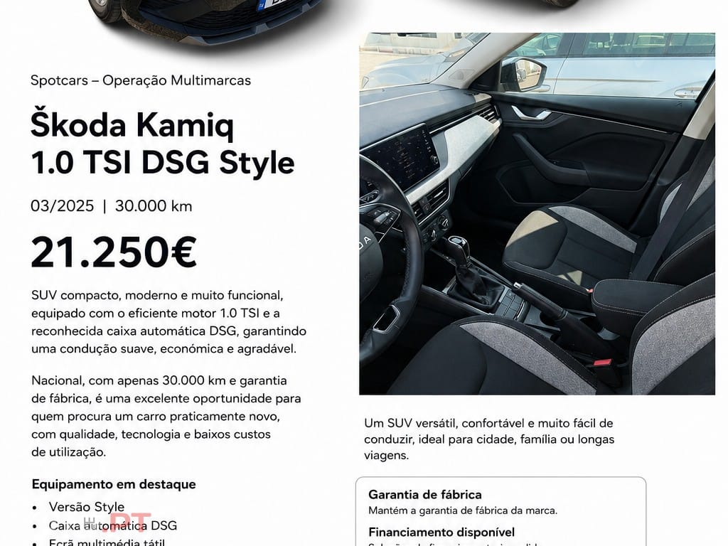 Skoda Kamiq 1.0 TSI Style DSG