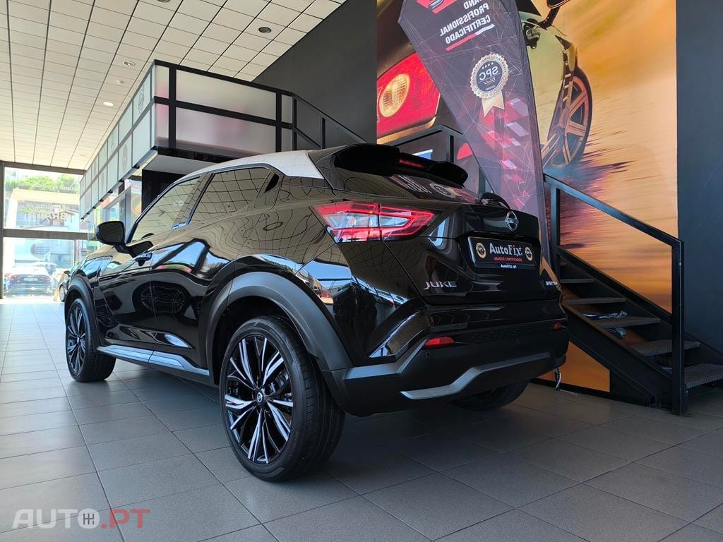 Nissan Juke 1.0 DIG-T N-DESIGN CHIC TWO TONE SILVER DCT 114 CV