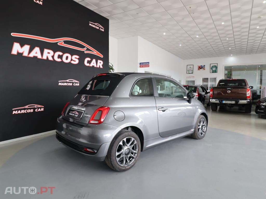 Fiat 500 1.0 Cabrio Hibryb — fotografia 4