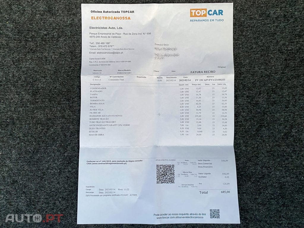 Ford Escort 1.1 L