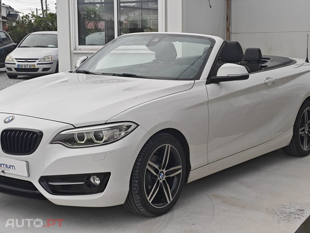 BMW 218 i Cabrio Line Sport