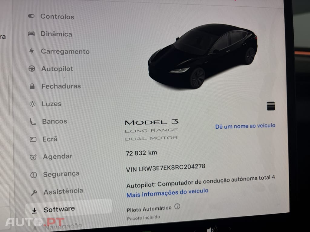 Tesla Model 3 Long Range Tração Integral