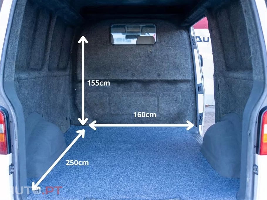 Volkswagen Transporter  1.9 TDi Teto Alto 3 Lug.