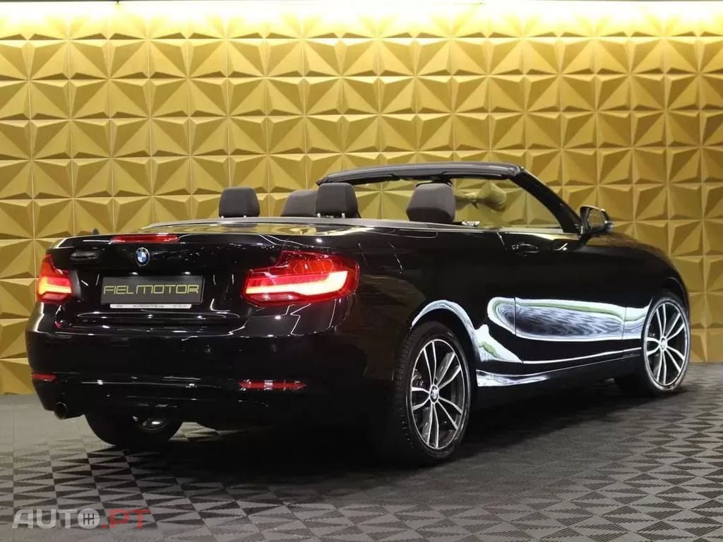 BMW 218 d Cabrio Line Sport Auto