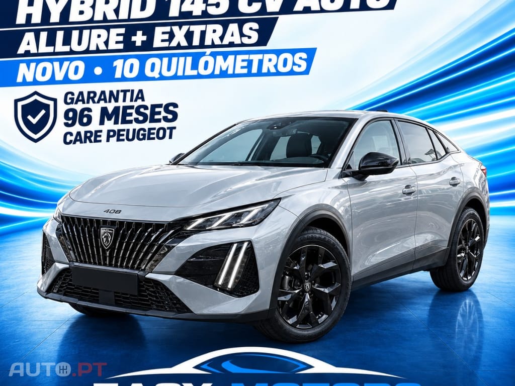 Peugeot 408 HYBRIDO ALLURE FACELIFT 145CV AUTO + EXTRAS