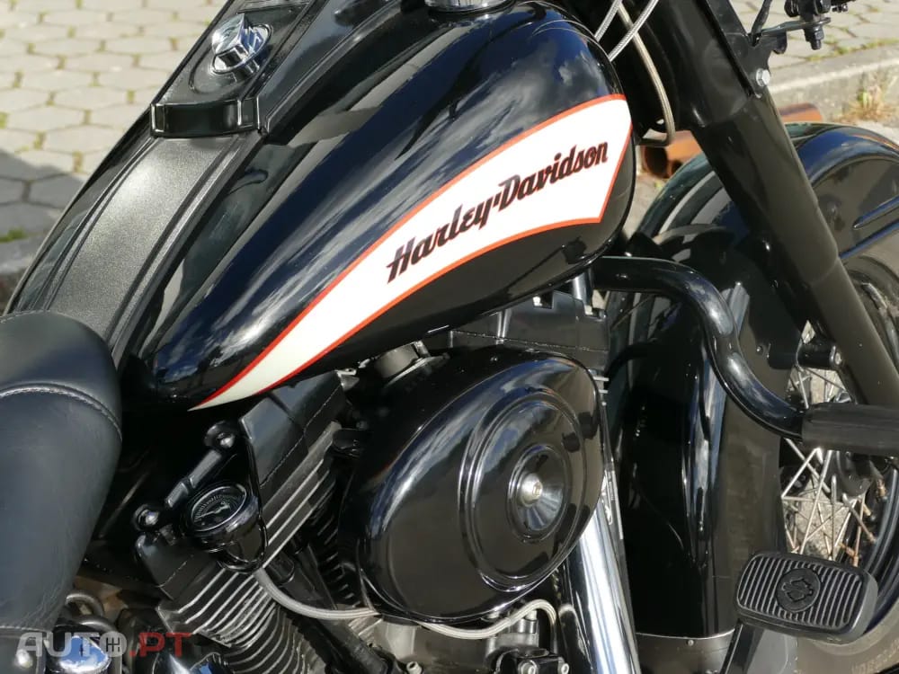 Harley Davidson FLST Soft Tail c/ injeção c/ radiador óleo