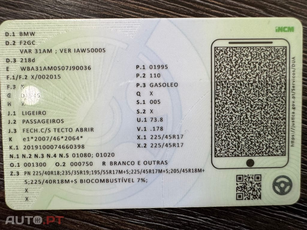 BMW 218 d Pack Desportivo M