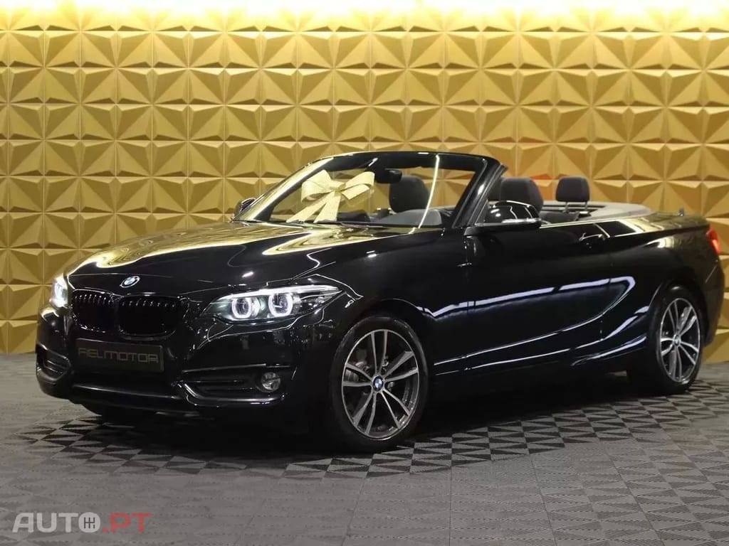 BMW 218 d Cabrio Line Sport Auto