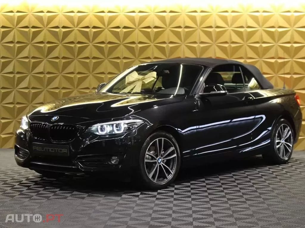 BMW 218 d Cabrio Line Sport Auto