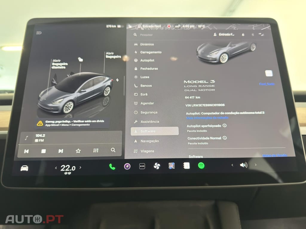 Tesla Model 3 LONG RANGE - DUAL MOTOR - 75KWH