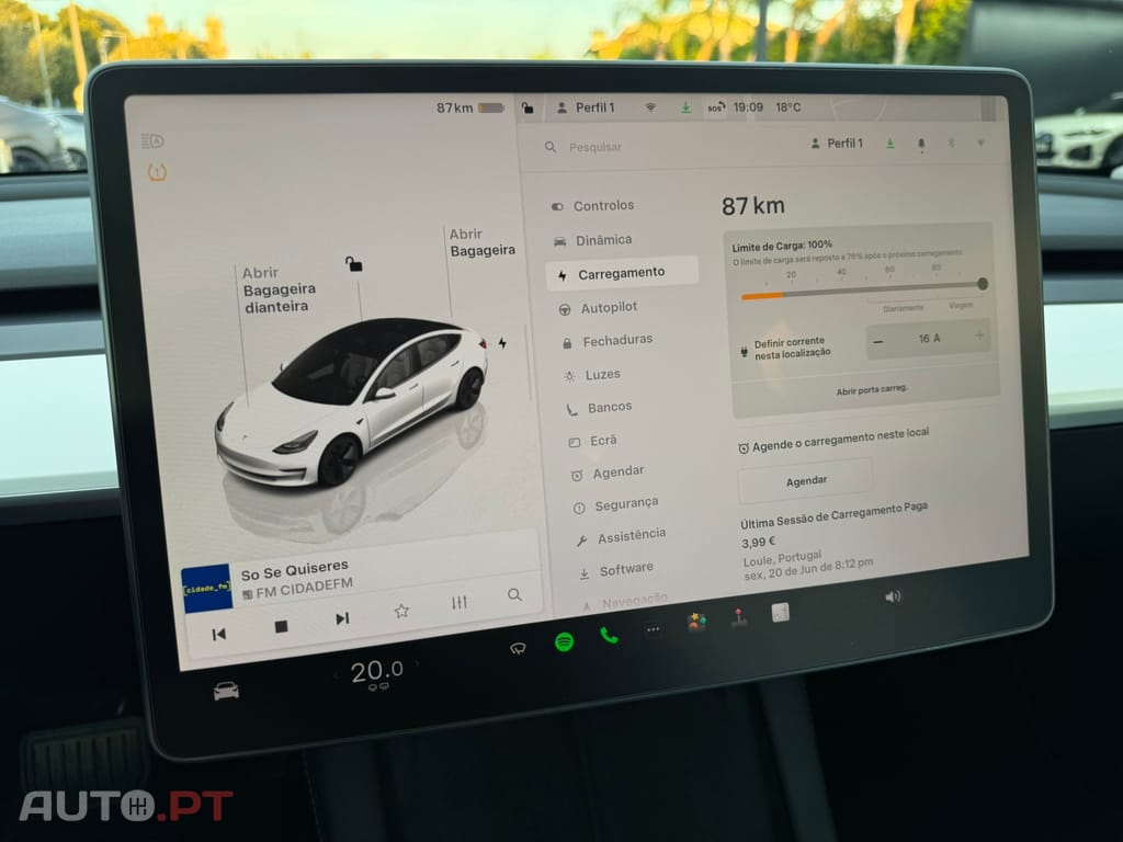 Tesla Model 3 Long Range Tração Integral