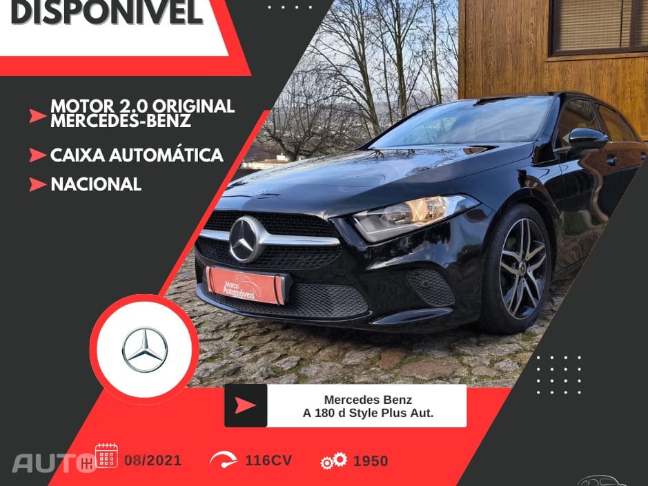 Mercedes-Benz A 180 d Style Plus Aut.