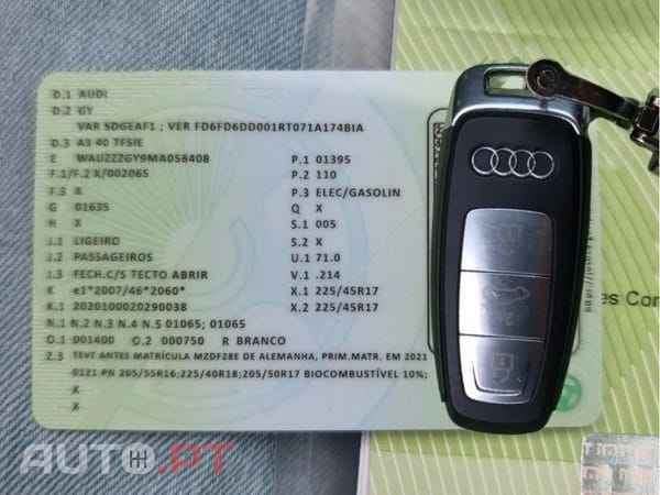 Audi A3 Sportback 40 TFSIe S tronic advanced