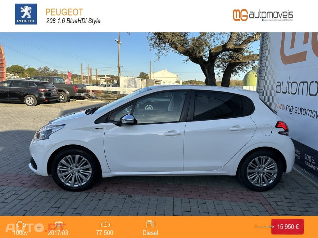 Peugeot 208 1.6 BlueHDi Style
