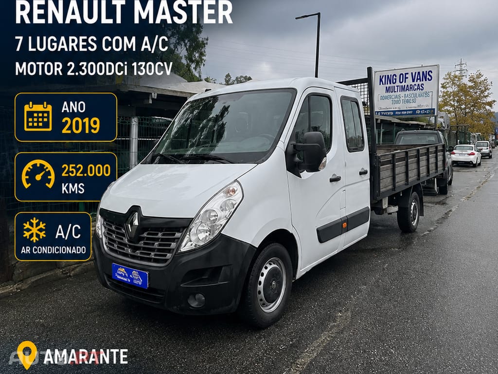 Renault Master 2.3DCI  7 Lugares