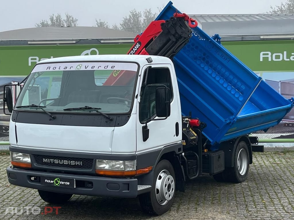 Mitsubishi Canter GRUA COM COMANDO + BASCULA