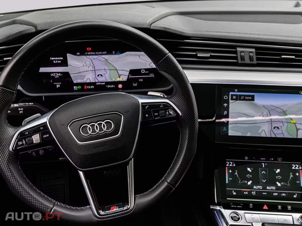 Audi E-Tron 50 2x S LINE BLACK I.V.A DEDUTIVEL