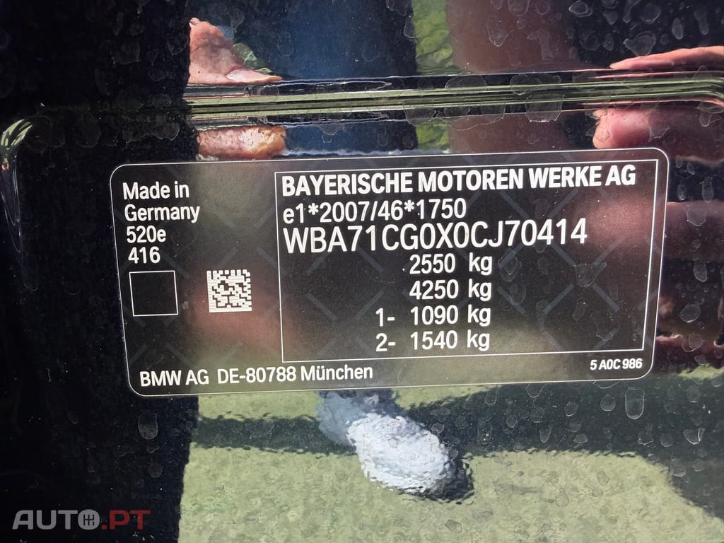 BMW 520 e Pack M